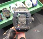 New Copy Richard Mille RM 52-01 Skull Dial Ceramic Watches